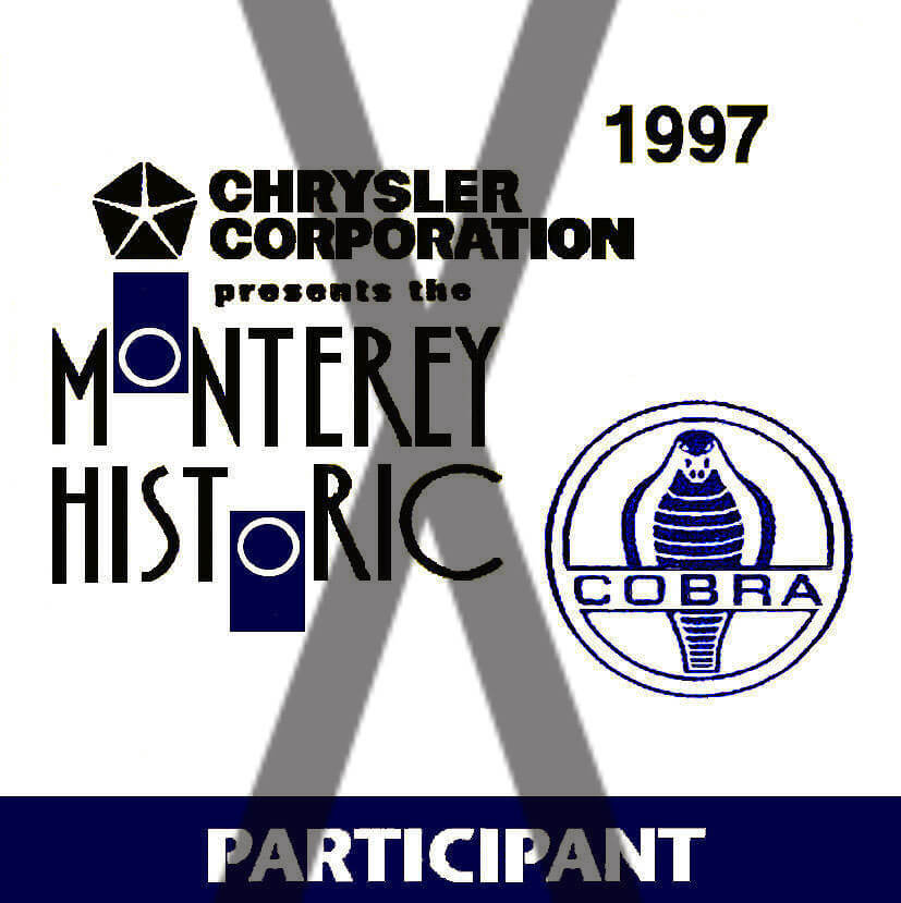 (image for) Monterey 1997 Chrysler Cobra Racing sticker